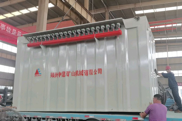 環(huán)保型建筑垃圾處理全套設備發(fā)往陜西安康