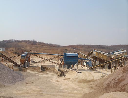 福建日產1500方輝綠巖碎石生產線