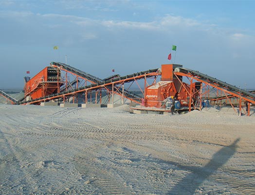 四川石料生產(chǎn)線使用現(xiàn)場