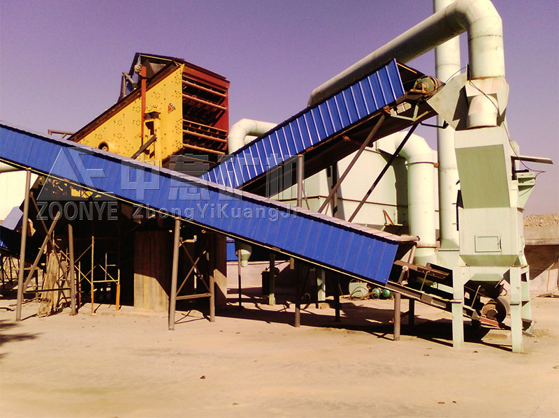 建筑垃圾處理現(xiàn)場