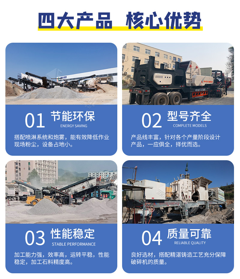 移動式建筑垃圾再生利用設備優(yōu)勢