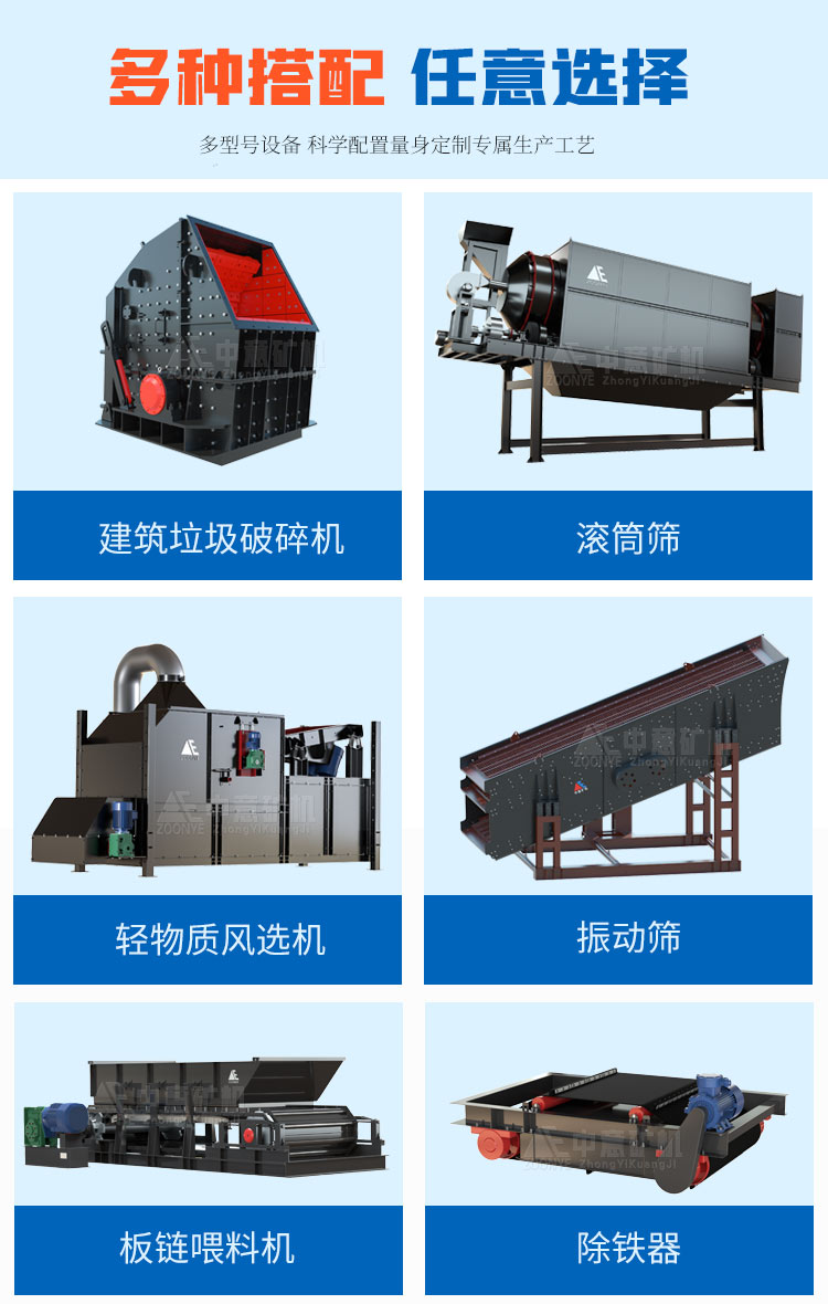 裝修裝潢垃圾處理機器型號