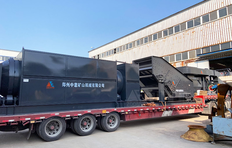 裝修垃圾分揀設(shè)備發(fā)貨現(xiàn)場