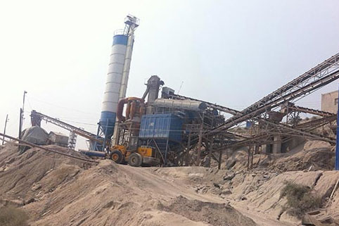 滎陽老滎時產(chǎn)1000噸石灰石生產(chǎn)線投產(chǎn)