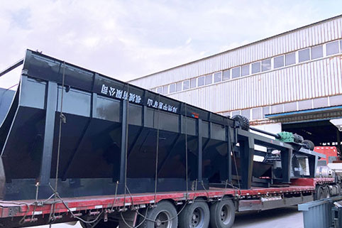 陳腐垃圾分揀設(shè)備-八角重型滾筒篩發(fā)往河北