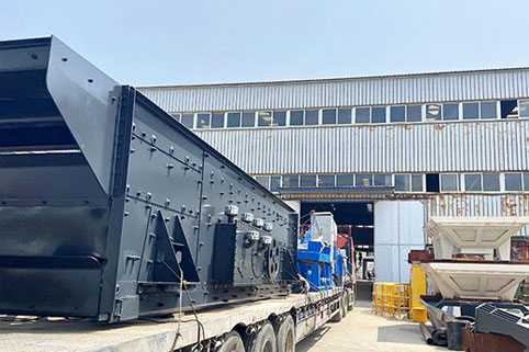 浙江時產(chǎn)100噸河卵石破碎篩分設(shè)備發(fā)貨