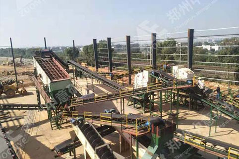 湖南長沙日產(chǎn)3000噸破碎篩分洗砂生產(chǎn)線安裝完成