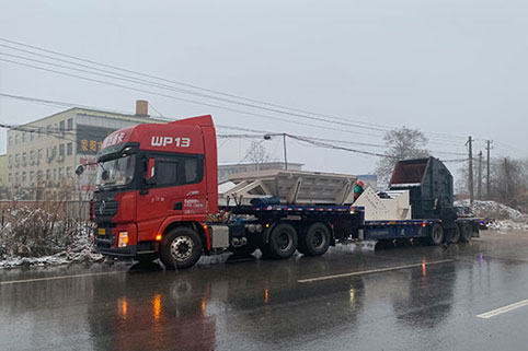福建裝修垃圾處理生產(chǎn)線全套設(shè)備發(fā)貨