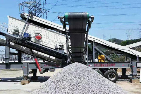 河南建筑垃圾移動破碎站順利投產(chǎn)