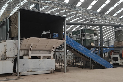 焦作沁陽建筑垃圾再生資源項目現(xiàn)場