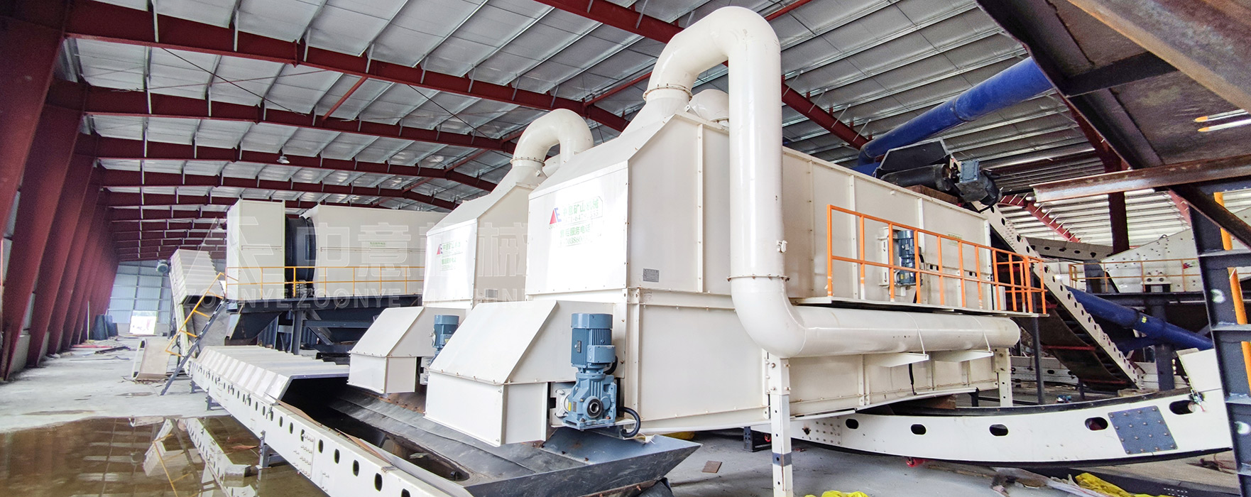 浙江溫州裝修垃圾資源回收循環(huán)利用項目，正在投產(chǎn)中