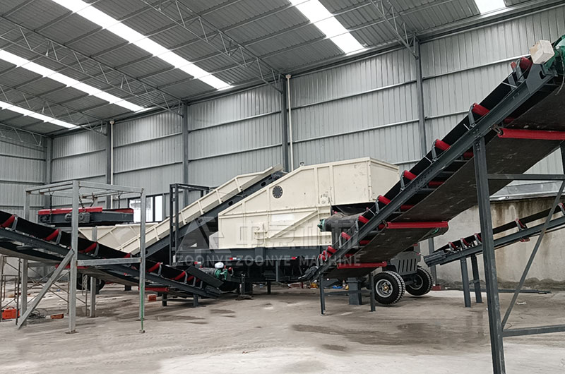 浙江溫州平陽建筑裝修垃圾處理現(xiàn)場