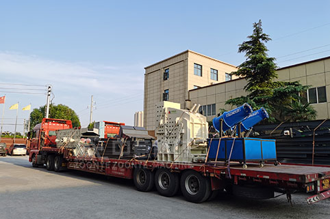 發(fā)貨忙不停，中意建筑垃圾處理設(shè)備發(fā)往浙江客戶現(xiàn)場