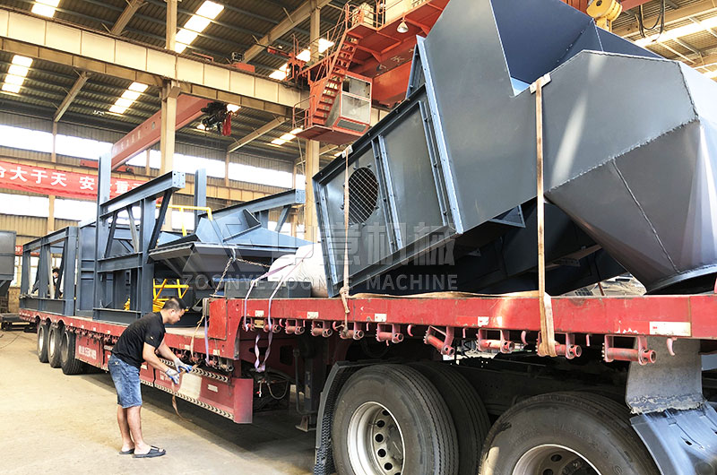 振動(dòng)篩+給料機(jī)鋼架 振動(dòng)篩+給料機(jī)鋼架