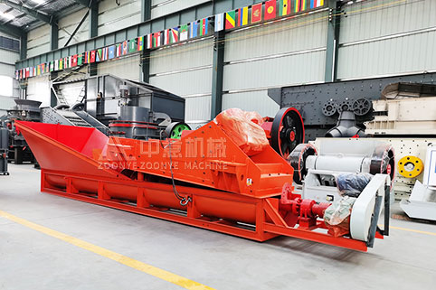 尼日利亞客戶定制的中意中國紅砂石設(shè)備正在發(fā)貨