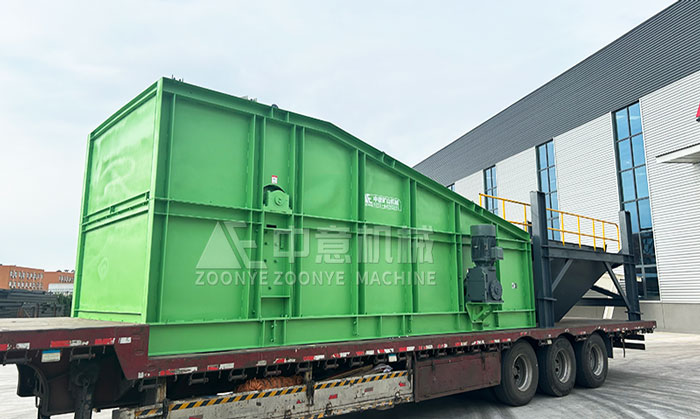 金秋初始 | 新型彈跳篩設(shè)備發(fā)往河北保定客戶現(xiàn)場(chǎng)