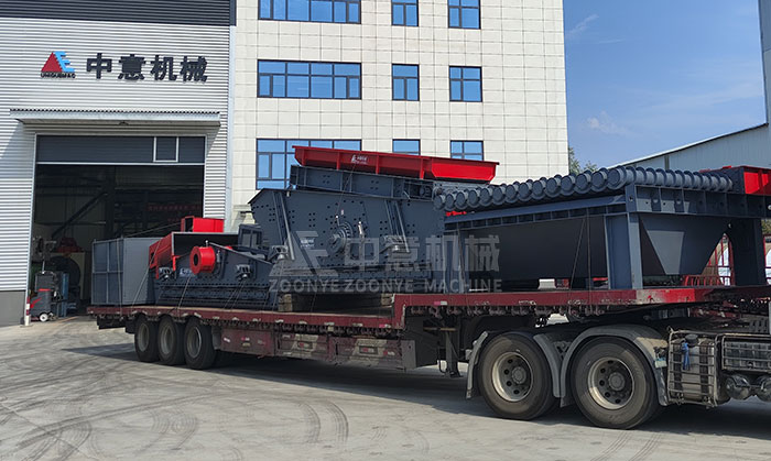 【發(fā)貨現(xiàn)場(chǎng)直擊】 中意模塊化裝修垃圾資源化生產(chǎn)線設(shè)備啟程浙江