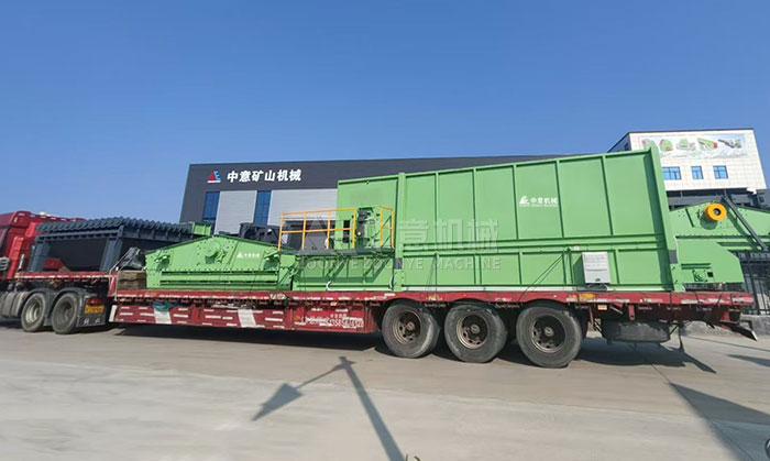 中意機(jī)械再創(chuàng)佳績(jī)，一批裝修垃圾處理設(shè)備順利發(fā)貨！