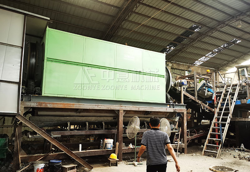 裝修垃圾篩分設(shè)備-滾筒篩