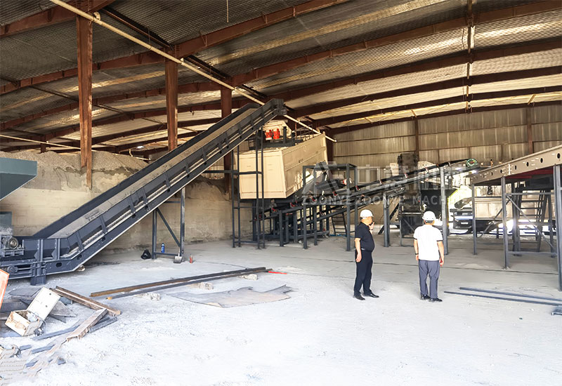 建筑裝修垃圾處理生產(chǎn)線