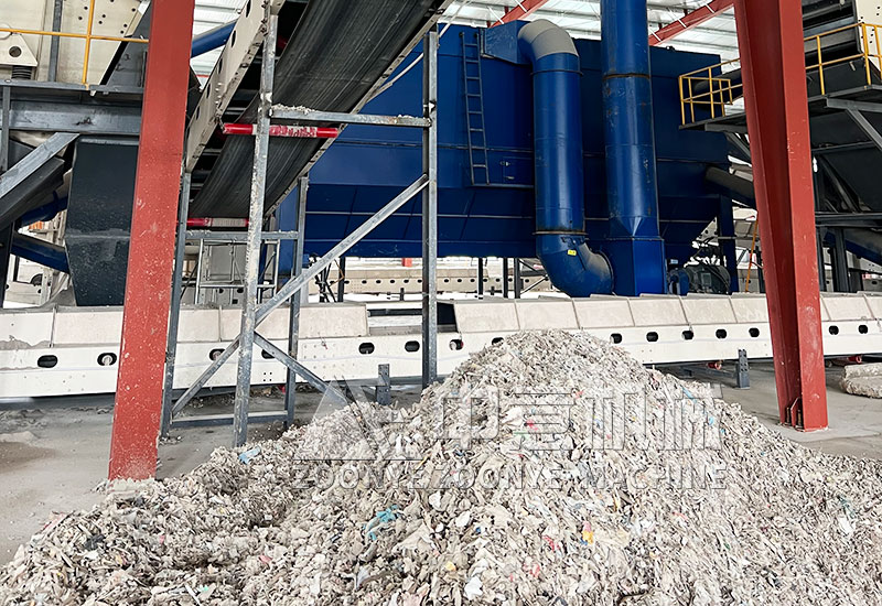 分選出的輕物質(zhì) 分選出的輕物質(zhì)