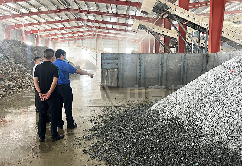 分揀出的建筑骨料 分揀出的建筑骨料