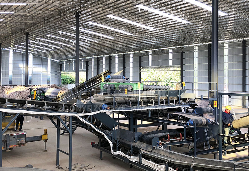 建筑裝修垃圾處理生產(chǎn)線